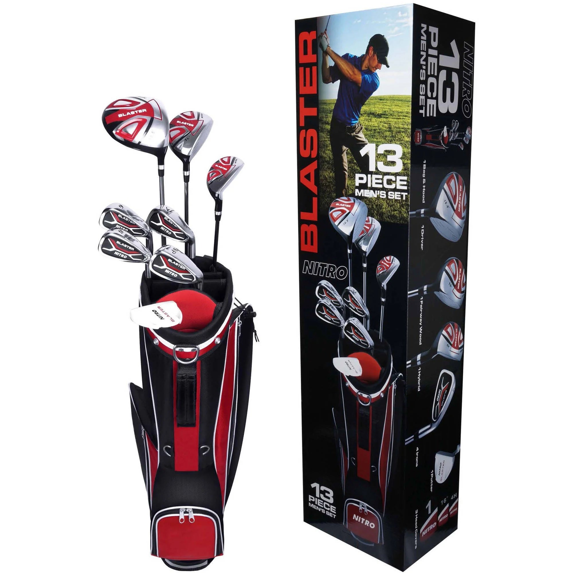 Men'S Blaster 13-Piece Golf Set, Left Handed